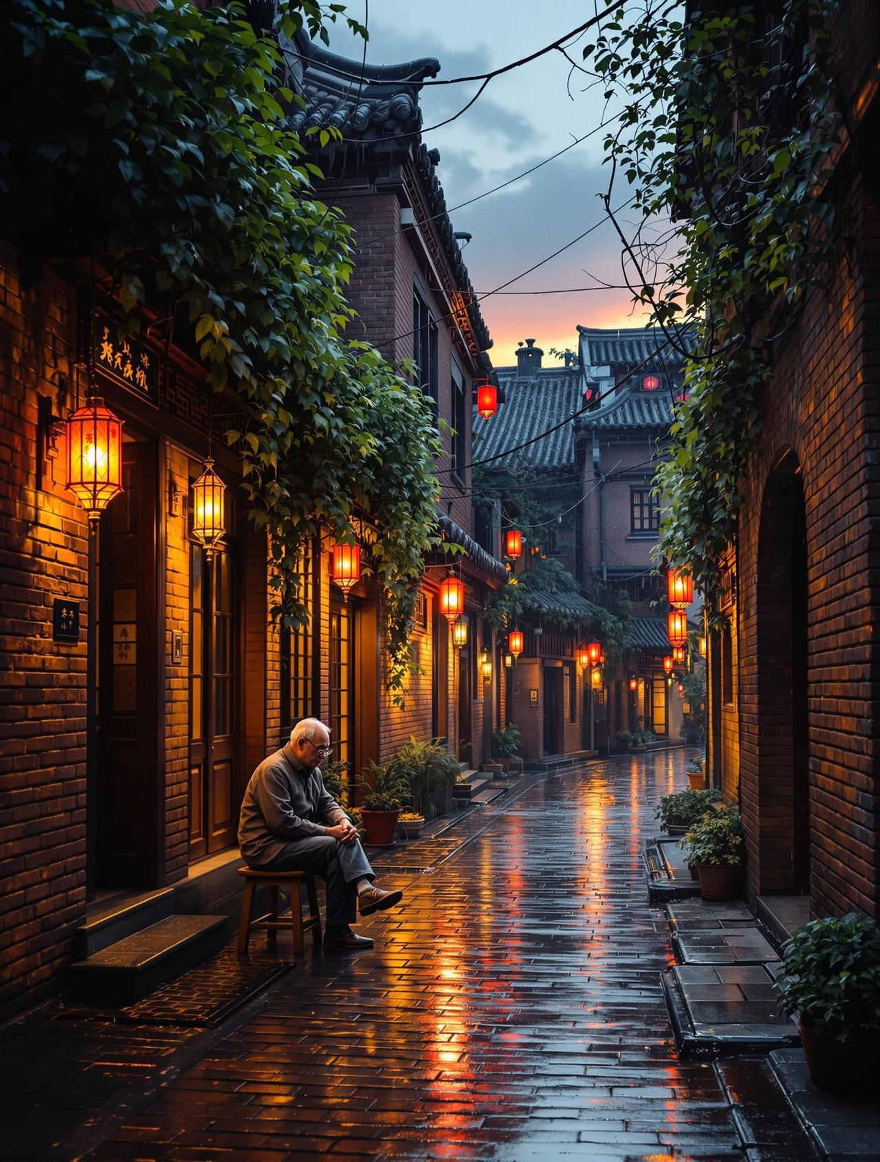 Al漫剧黄 - 巷子里的春秋，老城记忆题材短剧